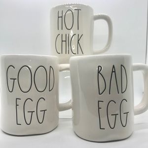 Rae Dunn Easter Mug Trio